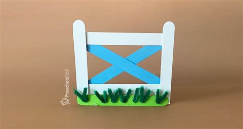 G-as-in-gate-craft-activity | Preschool365