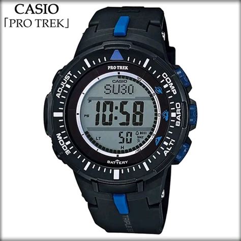 Jual Jam Tangan Casio Protrek Original Prg A Digital Black Blue