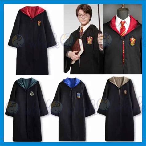 Jual Kostum Harry Potter Jubah Harry Potter Premium Quality Shopee