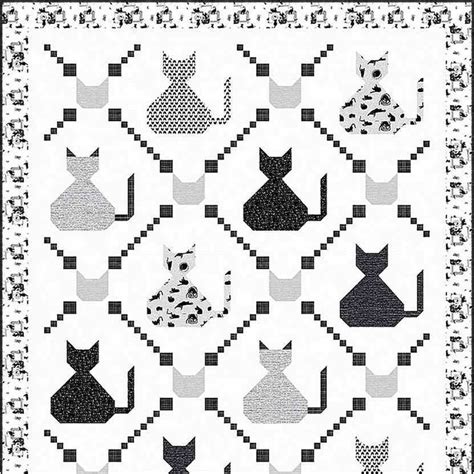 Cat Quilt Etsy