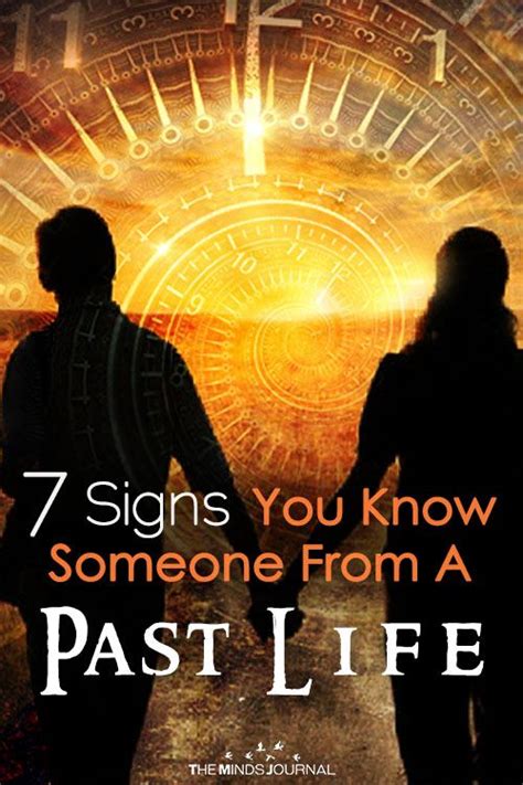 7 Signs You Have Met Someone From A Past Life Past Life Past Life