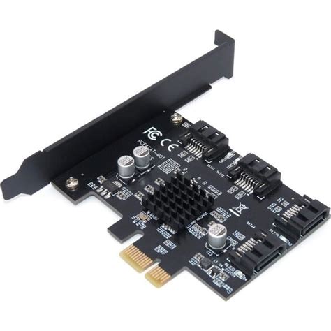 Carte Controleur SATA III Sata 3 PCI Express PCIe Vers 4 Ports SATA