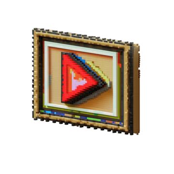 Pixel Art Play Button, Pixel, Art, Pixel Art PNG Transparent Image and ...