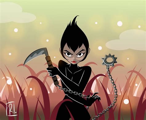 Samurai Jack Ashi Daughter Of Aku By Natleong On Deviantart Samurai Jack Wallpapers Ashi