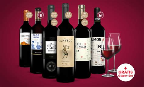 Vinos Rotwein Paket | Vinos, Spanien-Spezialist Nr.1