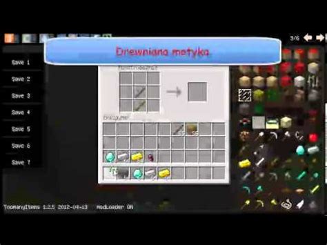 jak zrobić zbroje i narzedzia w minecraft YouTube