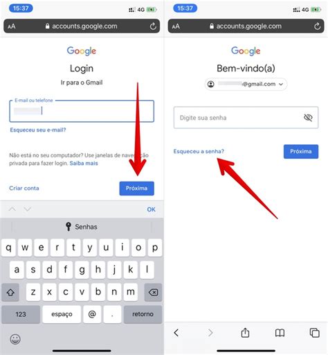 Como Recuperar A Senha Do Gmail Pelo Celular E Mail Techtudo