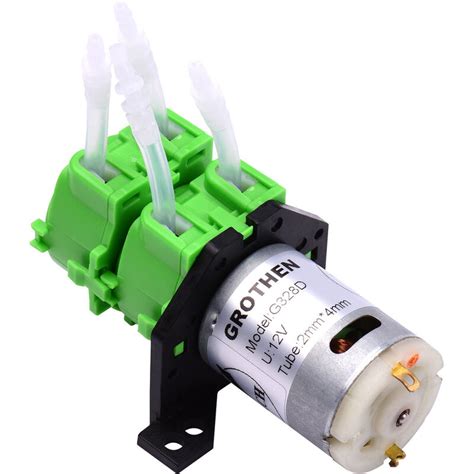 Grothen Dc V Dosing Pump Peristaltic Pump Mini Water Liquid Pump