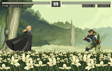 “Metal Gear Solid 3: Snake Eater as a 2D fighting game” by @2DForever ...