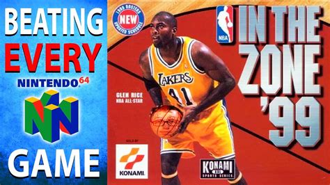 Beating EVERY N64 Game NBA In The Zone 99 126 394 YouTube