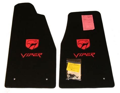 Lloyd Mats VELOURTEX 3PC FLOOR MAT SET 1997 2002 Dodge Viper R T 10