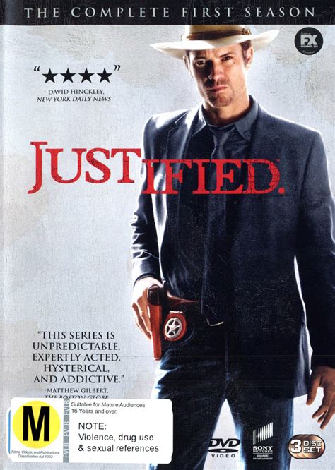 Justified Season 1 Dvd Buy Now At Mighty Ape Nz