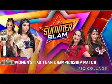 SummerSlam Match Card 2023 Official Match Card YouTube