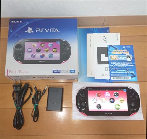 【目立った傷や汚れなし】 美品 送料無料 Fw355 Pch 2000 Pink Black ピンクブラック Sony 中古 Ps Vita