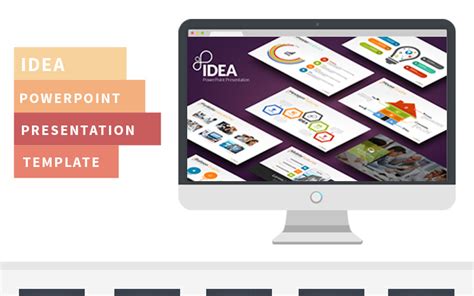 IDEA PowerPoint Template 74481 TemplateMonster