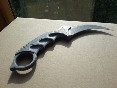 Karambit Counter Strike Go 3d Printed Knife — Latinafy