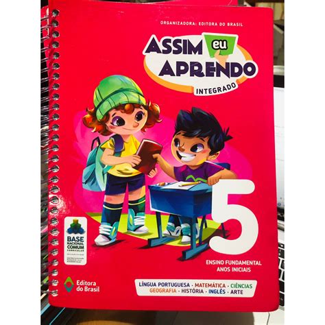 Assim Eu Aprendo Integrado Ensino Fundamental Shopee Brasil