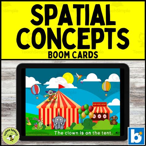 Spatial Concept Prepositions Boom Cards By Teach Simple