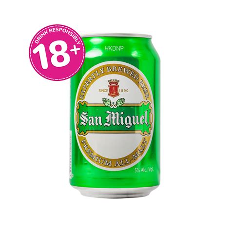 San Miguel Premium All Malt Beer Can 330ml