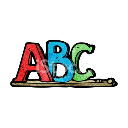 Cartoon Abc Letters Stock Photo | Royalty-Free | FreeImages