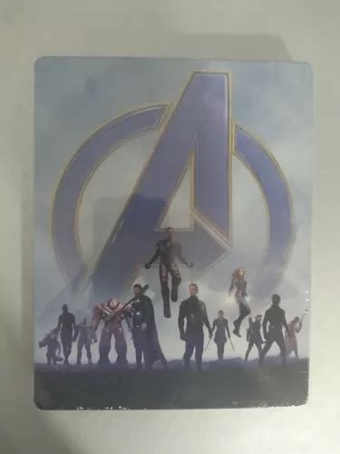 Blu Ray Steelbook Vingadores Ultimato Lacrado Frete grátis