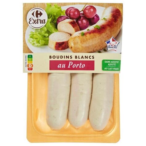 Promo Carrefour Extra Boudins Blancs Chez Carrefour