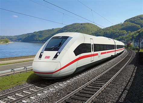 Siemens Icx Is A Next Generation High Speed Train Designed For Deutsche