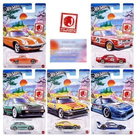 Jual READY Hot Wheels HW J Imports Nissan Skyline Hako HT GTX Acura NSX Mazda Cosmo