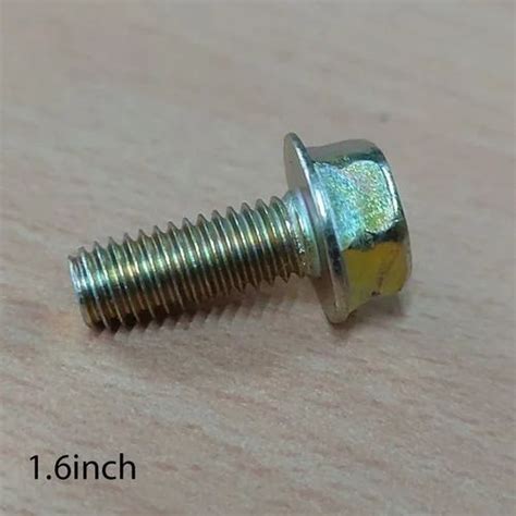 Hot Rolled Mild Steel Flange Bolt Size Inch At Rs Piece In Bengaluru