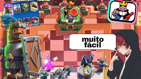 O Melhor Deck De Recrutas Reais Evolu Do Clashroyale