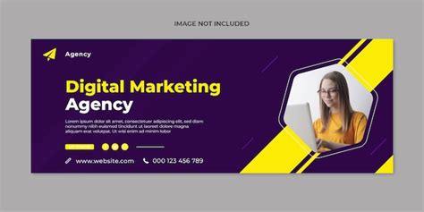 Premium Psd Digital Marketing Social Media Facebook Cover And Web Banner Template