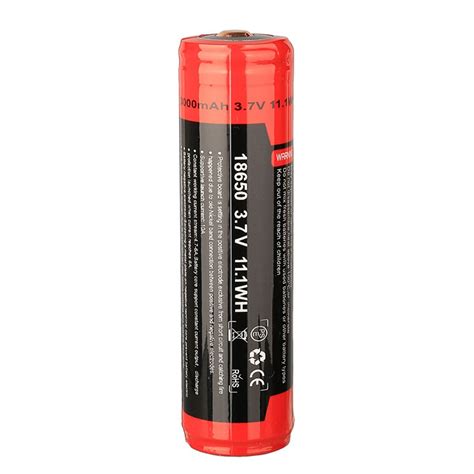 Ultrafire 100 Original 18650 Battery With PCB 3 7V 3000mAh Li Ion