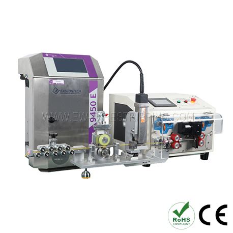 Wire Cut Strip Machine With Ink Jet Printer Wire Stripping Machine