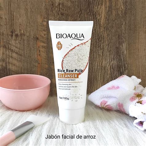 JabÓn Facial Con Extracto De Arroz X 100g Bioaqua