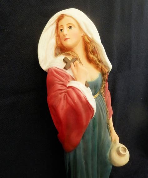 Statue Saint Mary Magdalene Statue 12 inch | Etsy