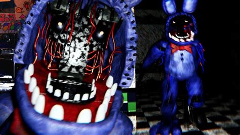 Chased By A Huge Version Of Withered Bonnie Fnaf 2 3d Free Roam Five Nights At Freddys