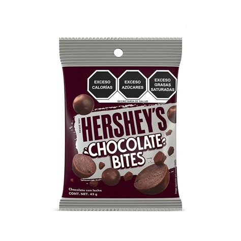 Chocolate Con Leche Hersheys Bites Milk 43 G Bodega Aurrera En Línea