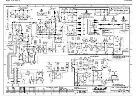 Marshall DSL 40 Schematic