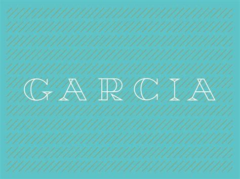 Garcia | Typography letters, Garcia, Lettering