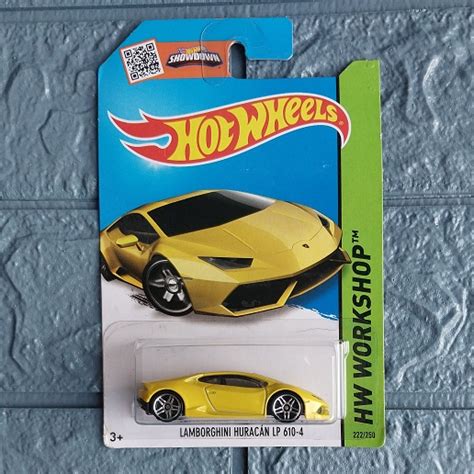 Jual Hot Wheels Lamborghini Huracan LP 610 4 Shopee Indonesia