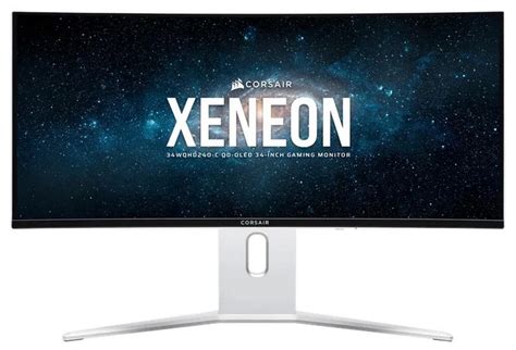 Corsair представила геймерский монитор Xeneon 34WQHD240-C — 34 дюйма ...