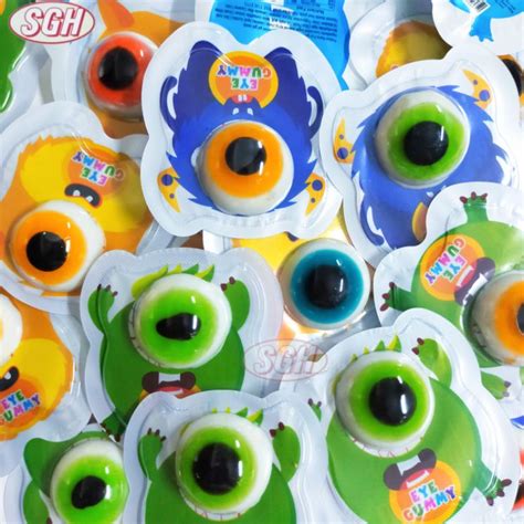 Eyeball Gummygummy Candyeye Gummy Gula Mata 1pcs Halal Shopee Malaysia