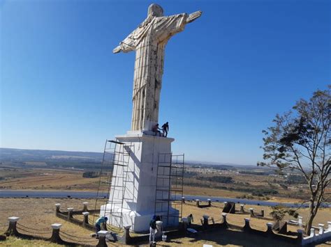 Obras De Revitaliza O Do Cristo Redentor De Patroc Nio Est O Dentro Do