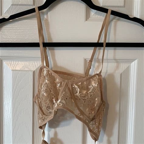 Jluxlabel Tops Nwt Jluxlabel Nude Lace Lingerie Bodysuit Set Poshmark