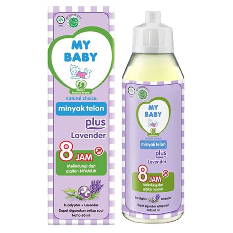 Jual My Baby Minyak Telon Plus Lavender Minyak Bayi Anti Nyamuk Tahan