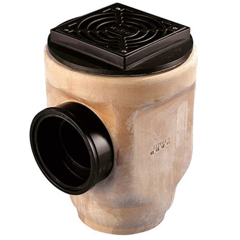 100mm Densleeve Clay Rainwater Gully Jdp