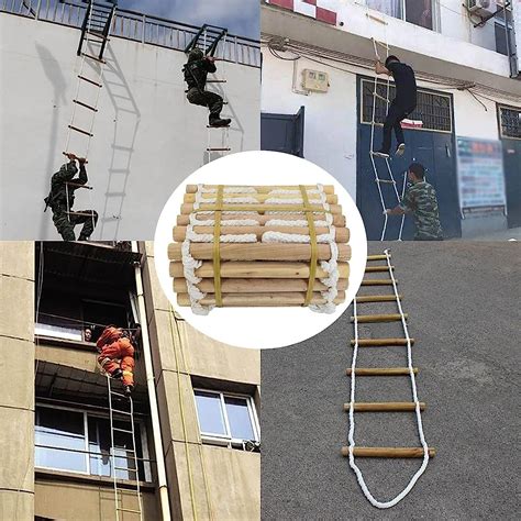 Velyta Rope Ladder Fire Escape Floors Compact Type Easy To Store