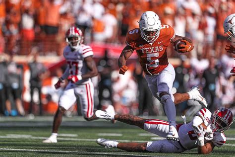 Texas Longhorns Football Texas Running Back Bijan Robinson Named