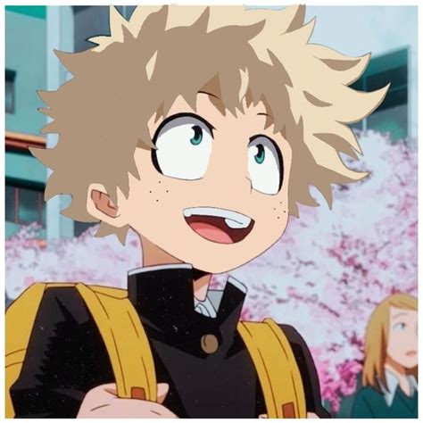 Blonde Deku Anime Art My Hero