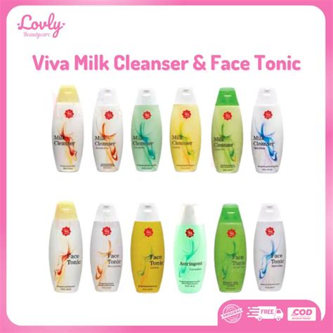 Jual Viva Milk Cleanser Face Tonic 100ml Shopee Indonesia